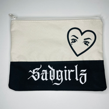 Load image into Gallery viewer, Sadgirlz club makeup bag
